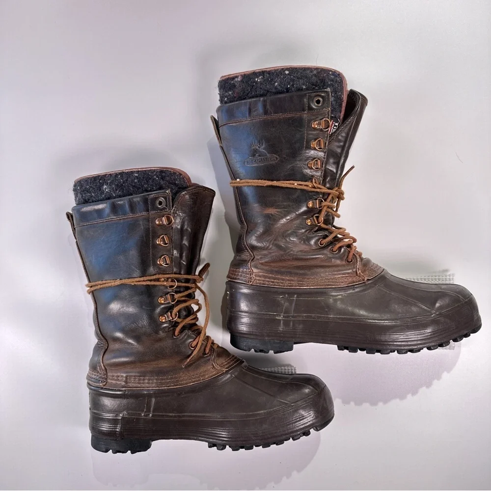 LaCrosse Men’s Buckmaster Insulated Pac Boots Brown USA Made